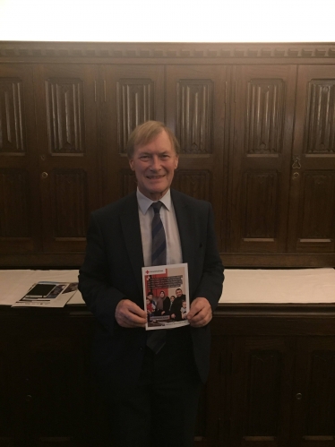 Sir David attended the British Red Cross Aawards